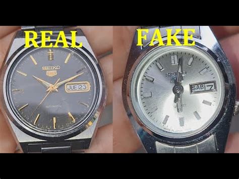 how to tell if a seiko watch is fake|verify seiko original watch.